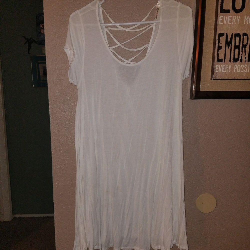 White Swing dress